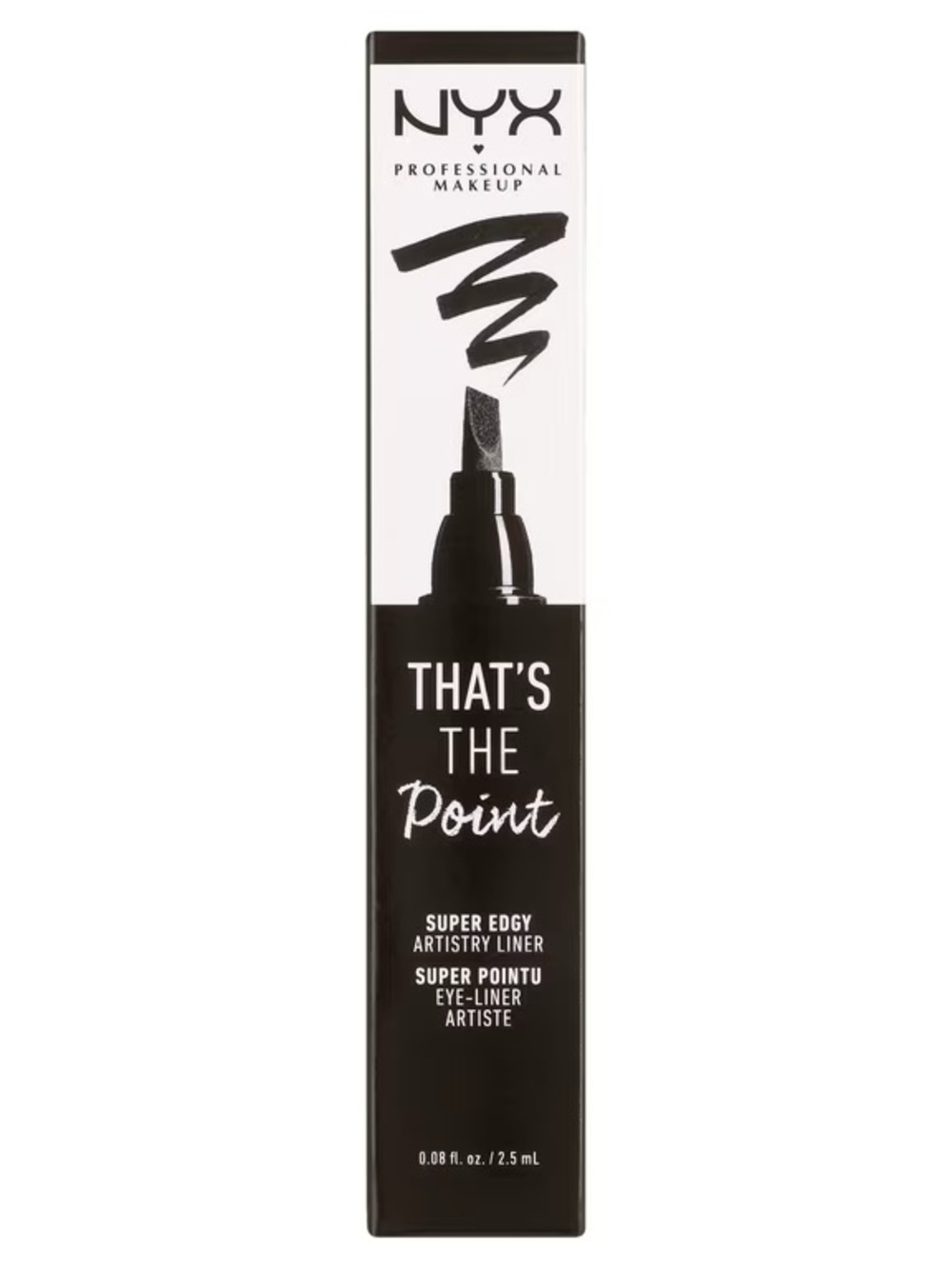 NYX That’s The Point Super Edgy Artistry Liner Black